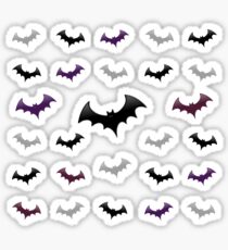 Pattern of Bats Sticker