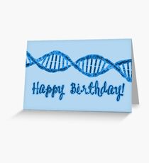 Happy Birthday - DNA Greeting Card
