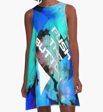 Push The Button - Gig Shirt #1 A-Line Dress