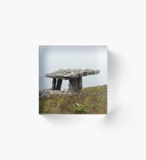 Poulnabrone Dolmen Acrylic Block