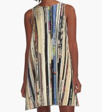 Classic Rock Vinyl Records A-Line Dress