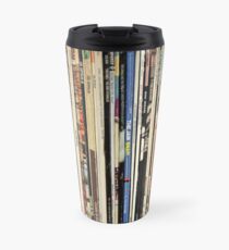 Classic Rock Vinyl Records Travel Mug