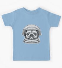Astronaut pug Kids Tee
