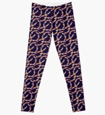 abstract brush Leggings