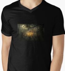 Halloween Horror Men's V-Neck T-Shirt