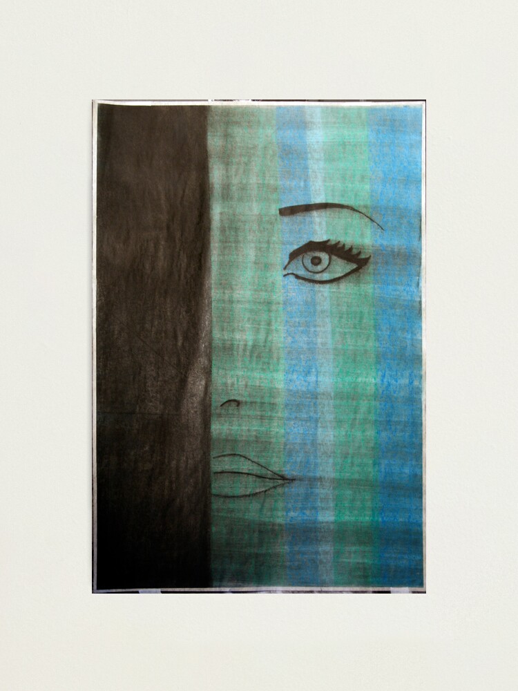Alternate view of mod azure Photographic Print
