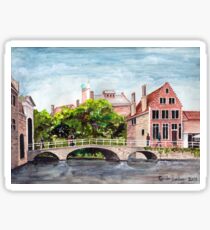 Bruges Bridge Sticker