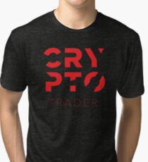 Crypto Trader Tri-blend T-Shirt