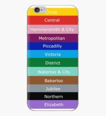 Tube Lines iPhone Case