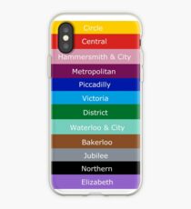 Tube Lines iPhone Case