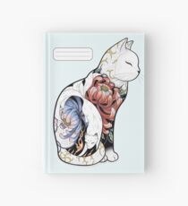 Kitsune Cat Tattoo Hardcover Journal