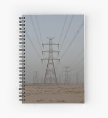 Power Lines Spiral Notebook