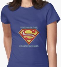 Woman of Steel - Scoliosis Awareness Women's Fitted T-Shirt