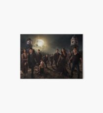 Season 6 of The Vampire Diaries Photoshoot: Cast Art Board