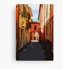 Streets of Italy Canvas Print