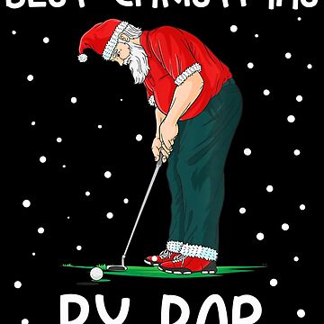 Christmas Golf Ho Ho Ho Funny Xmas Golfing Sports Golfer Men Shirt