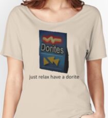 just relax have a dorite Women's Relaxed Fit T-Shirt