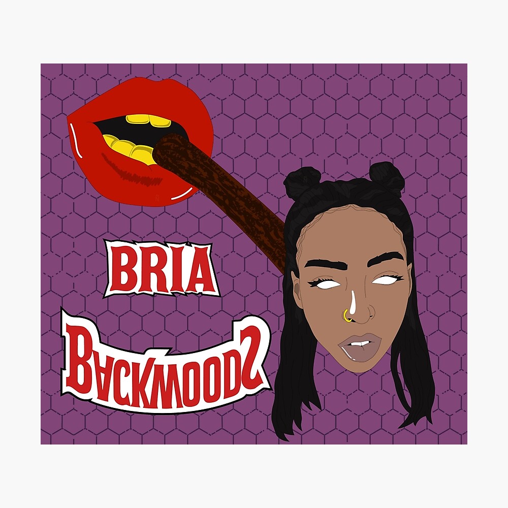 "Bria Backwoods Blunt (purple)" Photographic Print by fuegolexx Redbubble