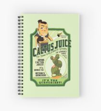 Drink Cactus Juice Spiral Notebook