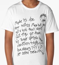 Maybe It's The Beer Talking - White Long T-Shirt