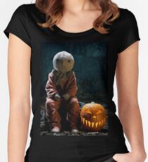 Sam Trick R Leckerbissen Tailliertes Rundhals-Shirt