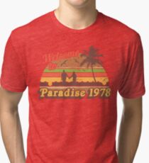 Cheesburger In Paradise 1978 Tri-blend T-Shirt