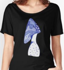 Mushroom Doodle Women's Relaxed Fit T-Shirt