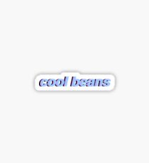 cool beans sticker Sticker