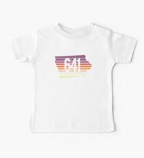 641 Iowa Sunset Gradient Baby Tee