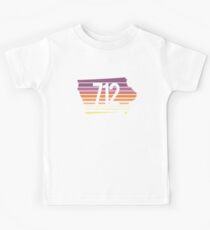 712 Iowa Sunset Gradient Kids Tee