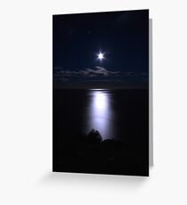 Bald Hill Moon Greeting Card