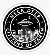 NECK DEEP - Citizens of Earth Sticker