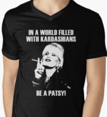 be a patsy Men's V-Neck T-Shirt