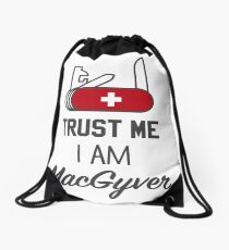 MacGyver Drawstring Bag