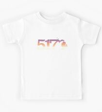 517 Michigan Sunset Gradient Kids Tee