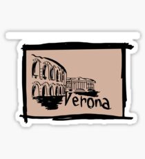 Verona sketch Sticker