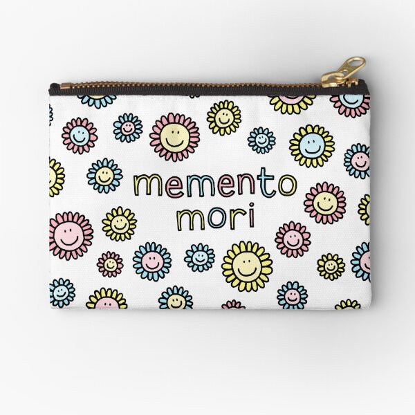 memento mori Zipper Pouch