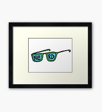NERD GOGGLES Framed Print