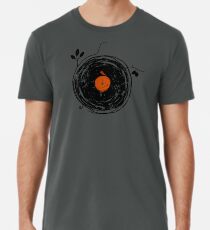 Bezaubernde Schallplatten Vintage Männer Premium T-Shirts