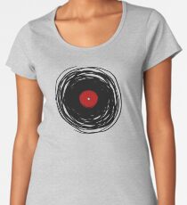 Spinning within with a vinyl record... Women's Premium T-Shirt