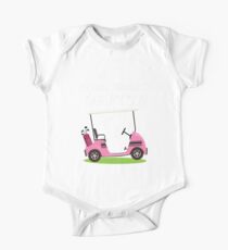 Grandma's Office Golf Cart Design One Piece - Short Sleeve