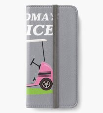 Grandma's Office Golf Cart Design iPhone Wallet/Case/Skin