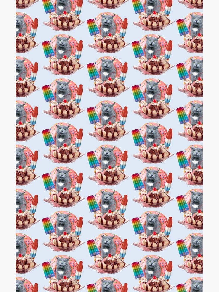 Kitty Cat Donut Banana Popsicle Split by heARTcart
