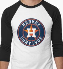 Hurricane Harvey Men's Baseball ¾ T-Shirt