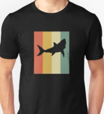 Vintage-Stil Shark Silhouette Shirt Unisex T-Shirt