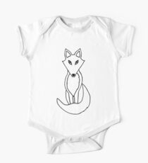 White Fox One Piece - Short Sleeve
