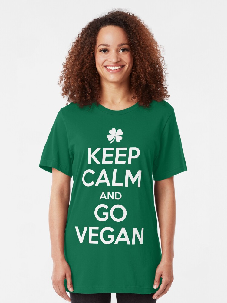 t shirt go vegan