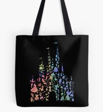 Happiest Castle On Earth (Rainbow Explosion) Tote Bag
