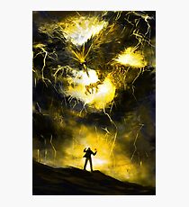 The Second Bird - Lightning Photographic Print
