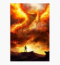 The Third Bird - Fire Photographic Print